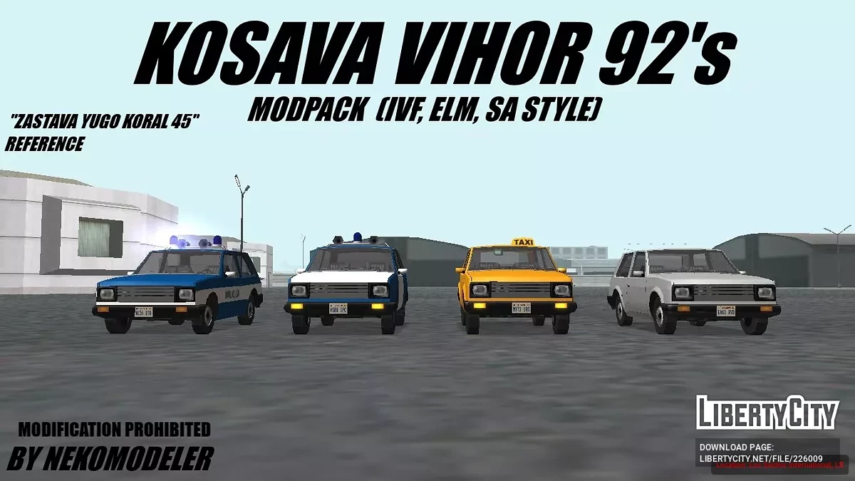 Косава Вихрь 92 [SA Style, IVF + EML] / GTA San Andreas