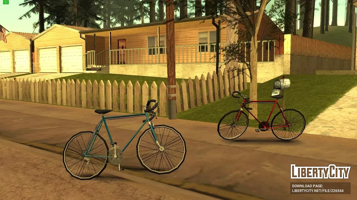 Скоростной велосипед - стиль SA / GTA San Andreas