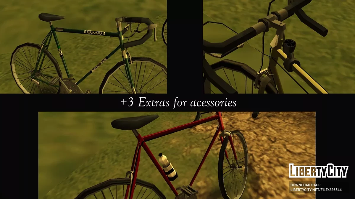 Скоростной велосипед - стиль SA / GTA San Andreas