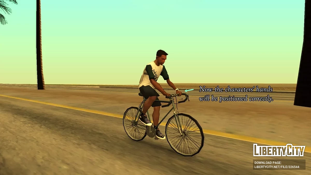 Скоростной велосипед - стиль SA / GTA San Andreas