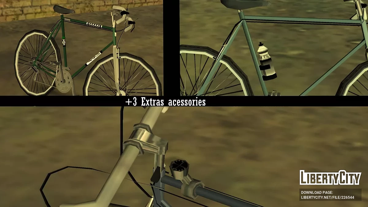 Скоростной велосипед - стиль SA / GTA San Andreas