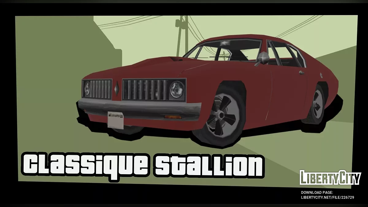 Classique Stallion / GTA San Andreas