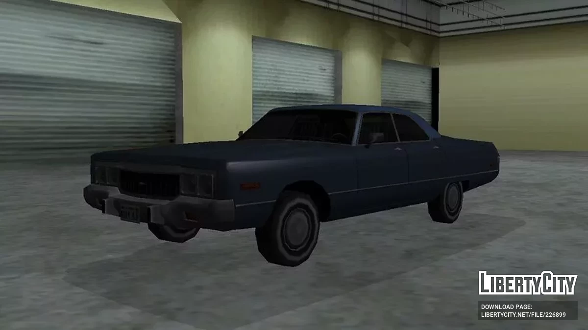 Schyster Garamond Sedan / GTA San Andreas