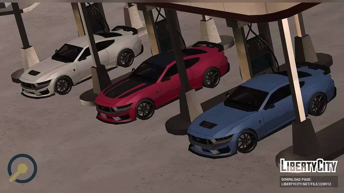 '24 Mustang Dark Horse / GTA San Andreas