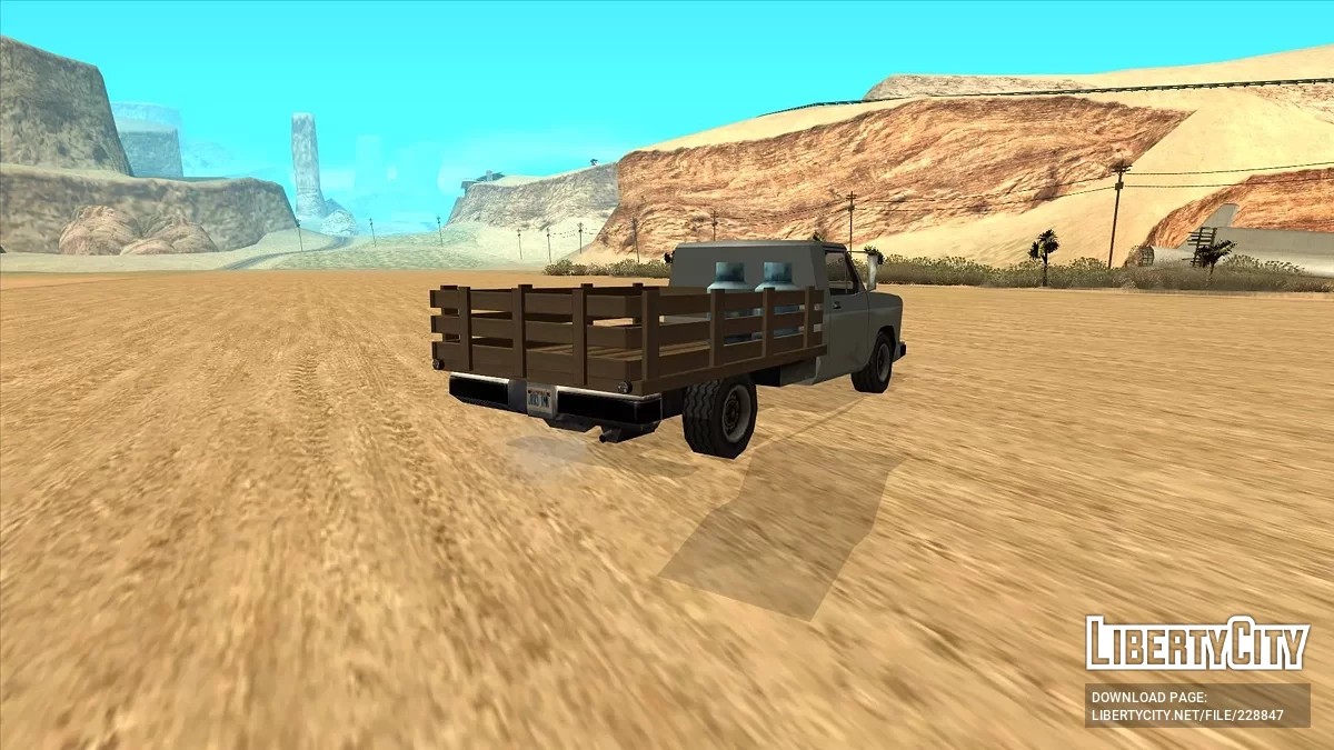 Benson pick-up truck / GTA San Andreas