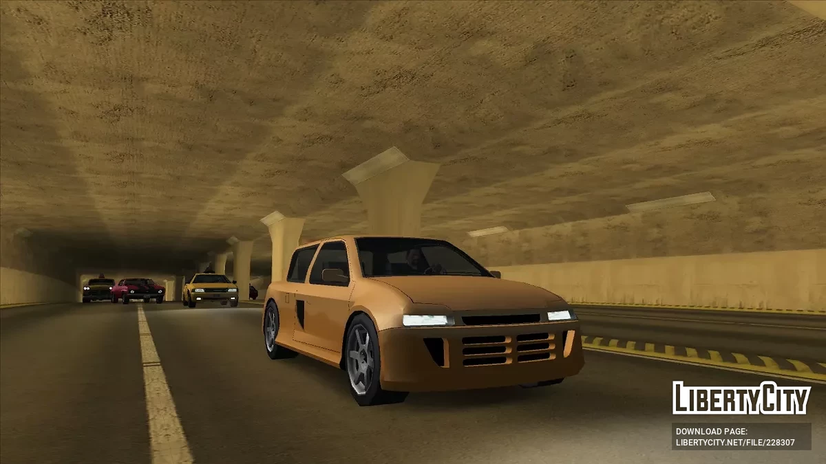 Пенауд Голль RS / GTA San Andreas