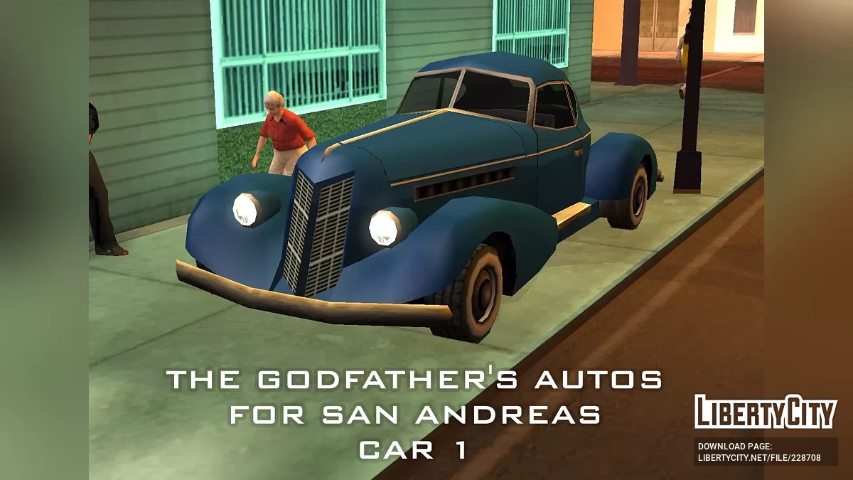 Автомобиль из игры “The Godfather” / GTA San Andreas