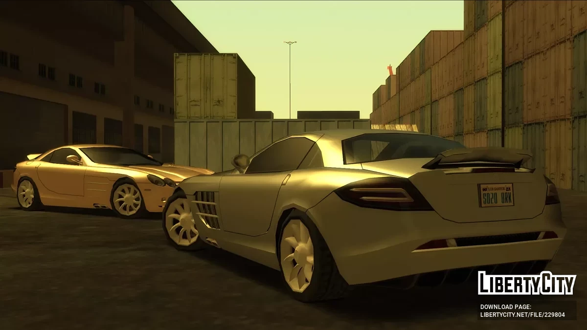 '03 Mercedes-Benz SLR McLaren (Addon/Replace) / GTA San Andreas
