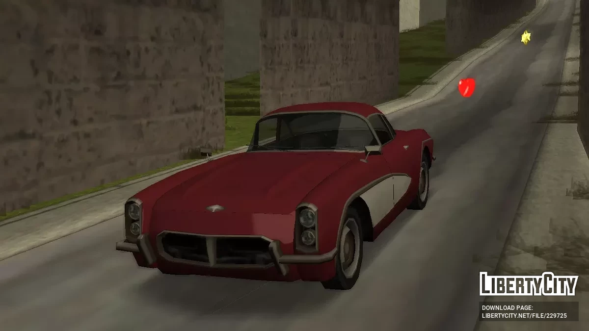 1960 Invetero Thunderhead (в стиле SA) / GTA San Andreas