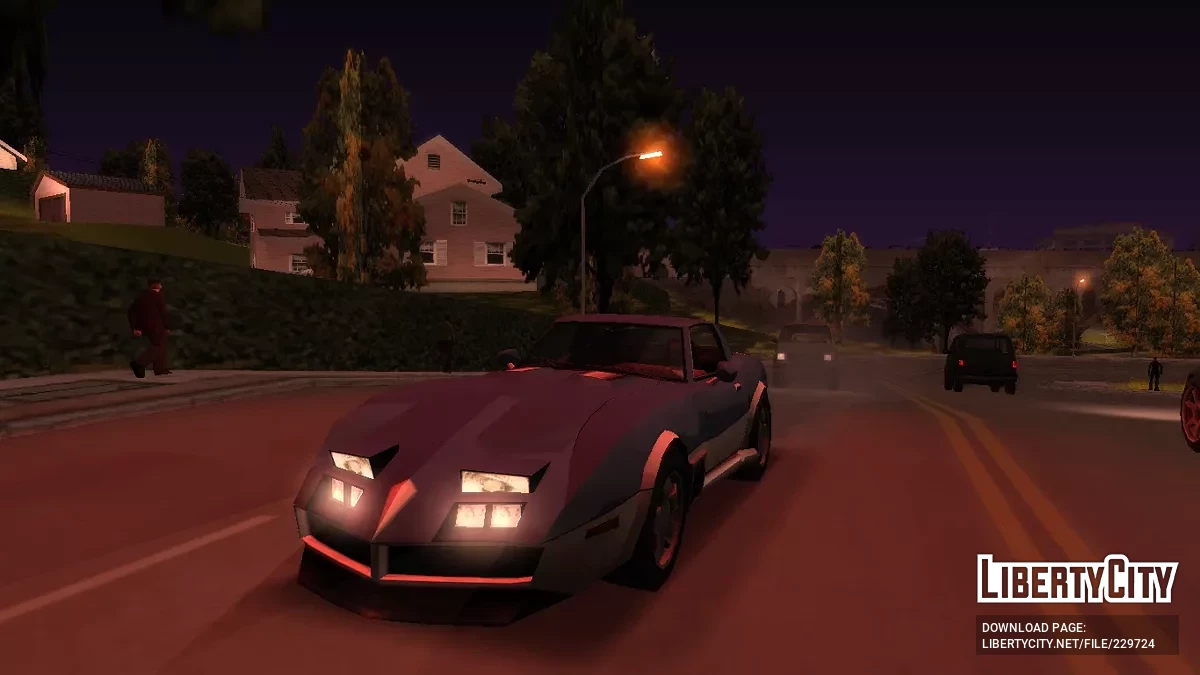 Invetero Phobos VT 1977 года (стиль SA) / GTA San Andreas
