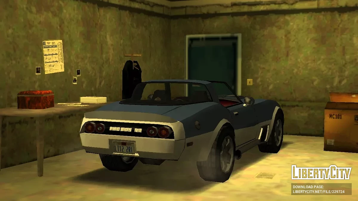 Invetero Phobos VT 1977 года (стиль SA) / GTA San Andreas