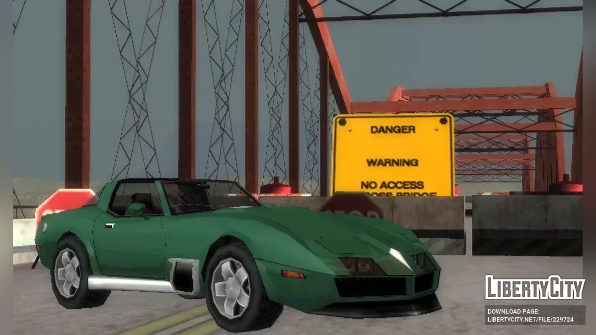 Invetero Phobos VT 1977 года (стиль SA) / GTA San Andreas