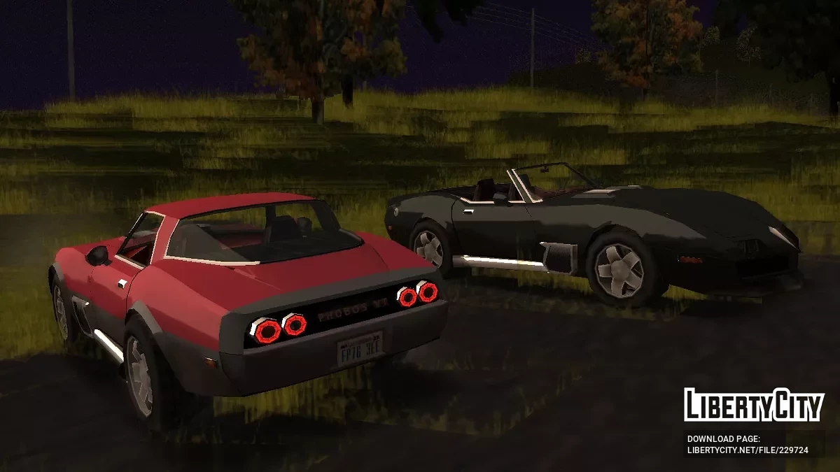 Invetero Phobos VT 1977 года (стиль SA) / GTA San Andreas