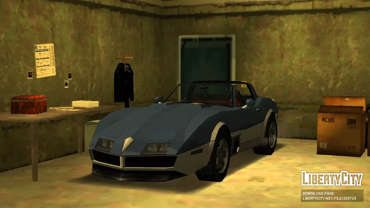 Invetero Phobos VT 1977 года (стиль SA) / GTA San Andreas
