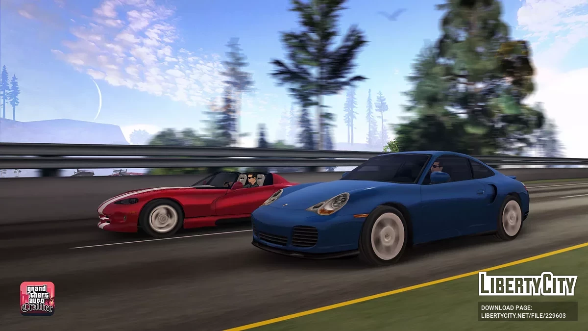 2000 Porsche 911 Turbo (Lowpoly) / GTA San Andreas