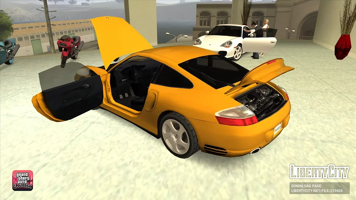 2000 Porsche 911 Turbo (Lowpoly) / GTA San Andreas