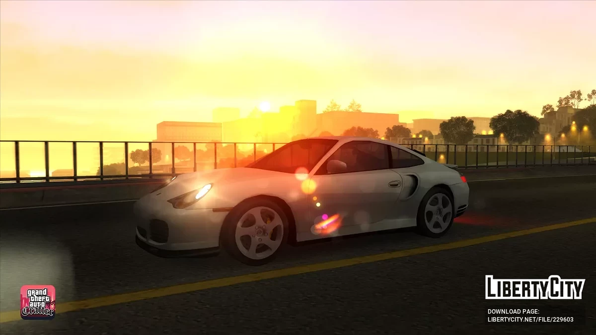 2000 Porsche 911 Turbo (Lowpoly) / GTA San Andreas