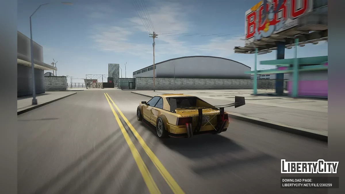 88 Grotti Papagayo Drift Версия [SA Стиль] / GTA San Andreas