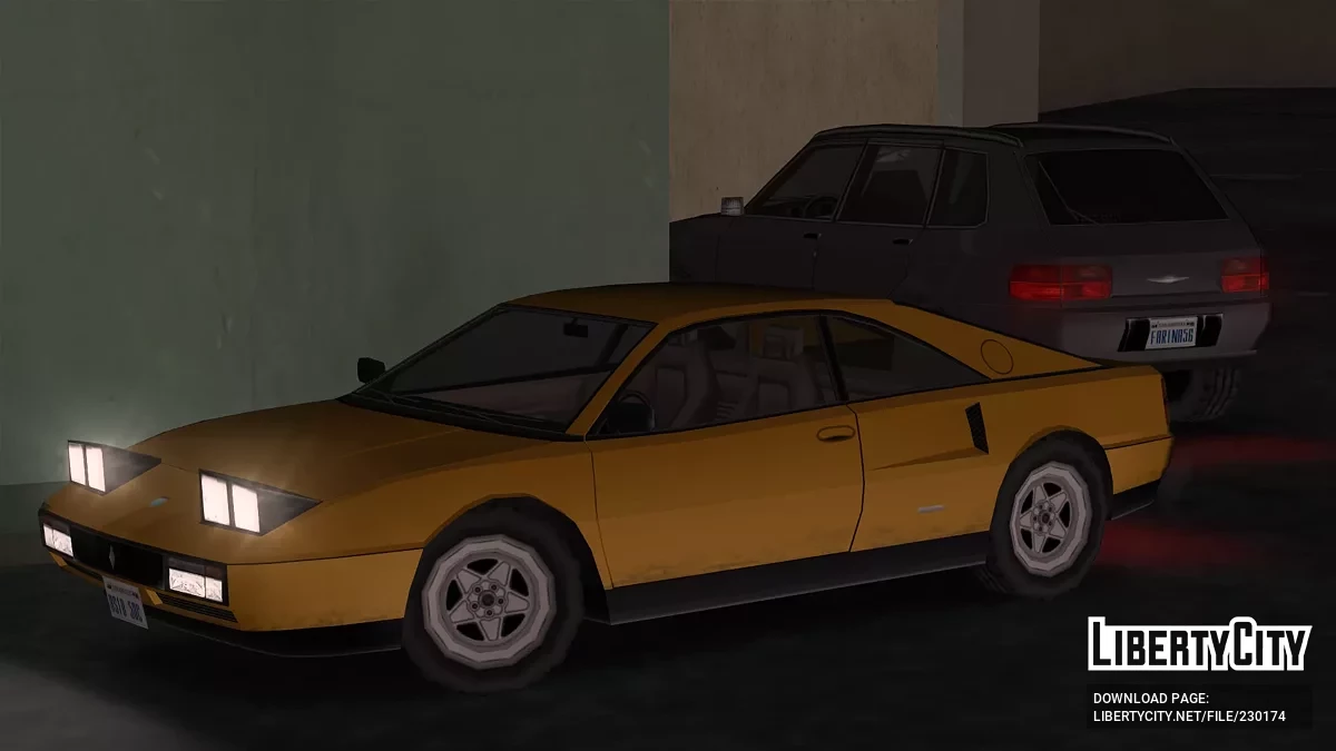'88 Grotti Papagayo [SA Стиль] / GTA San Andreas