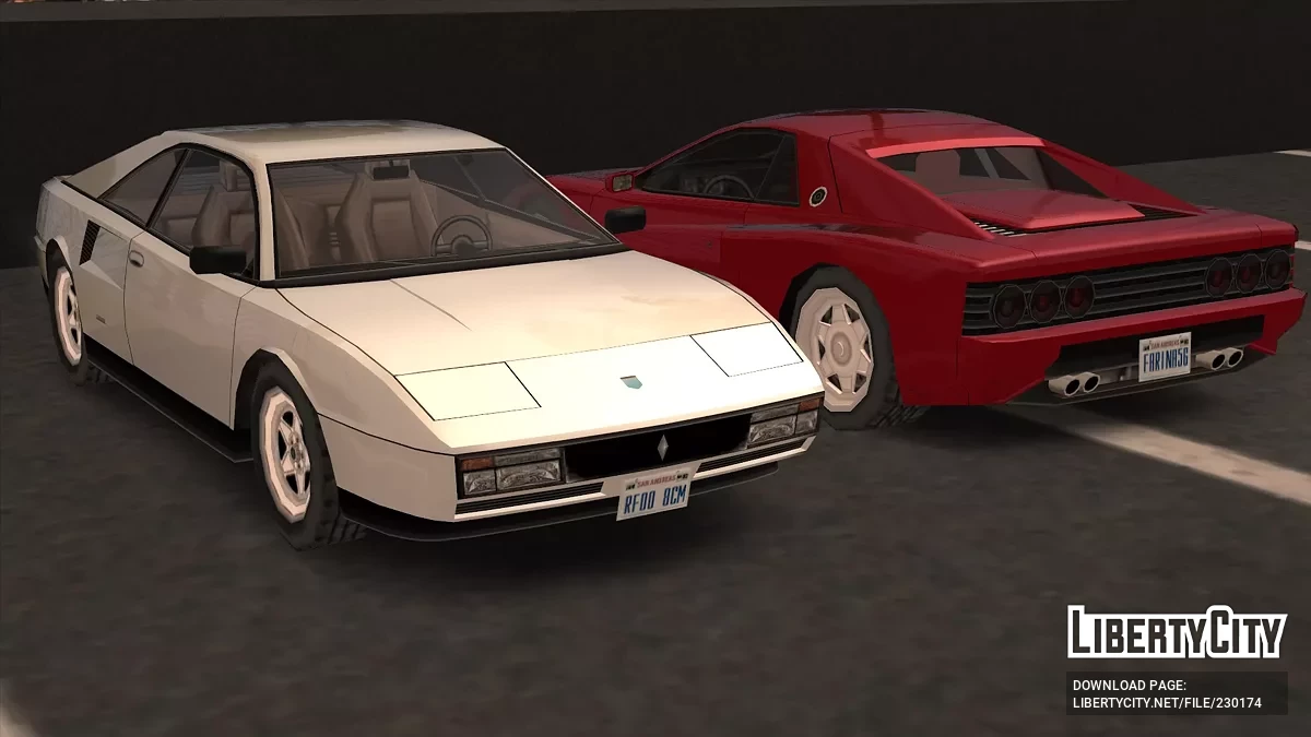 '88 Grotti Papagayo [SA Стиль] / GTA San Andreas