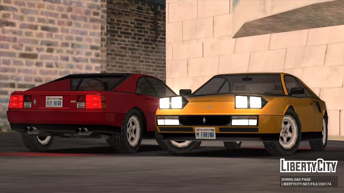 '88 Grotti Papagayo [SA Стиль] / GTA San Andreas