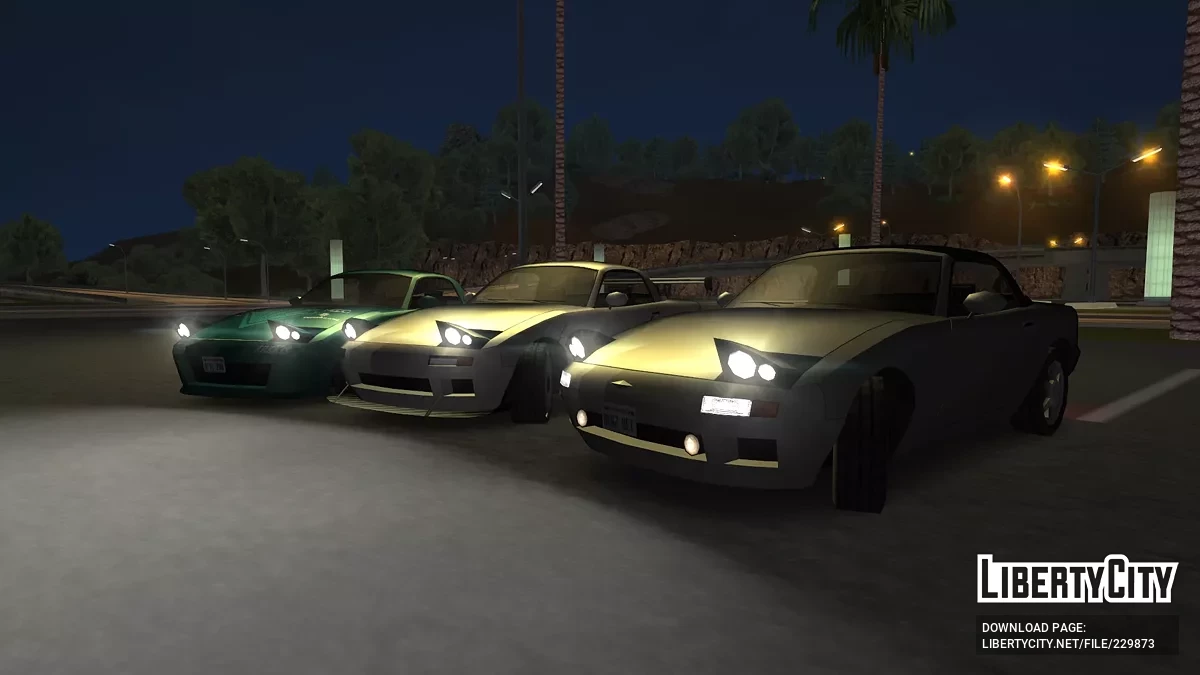'89 Annis Signori (SA стиль - настраиваемый) / GTA San Andreas