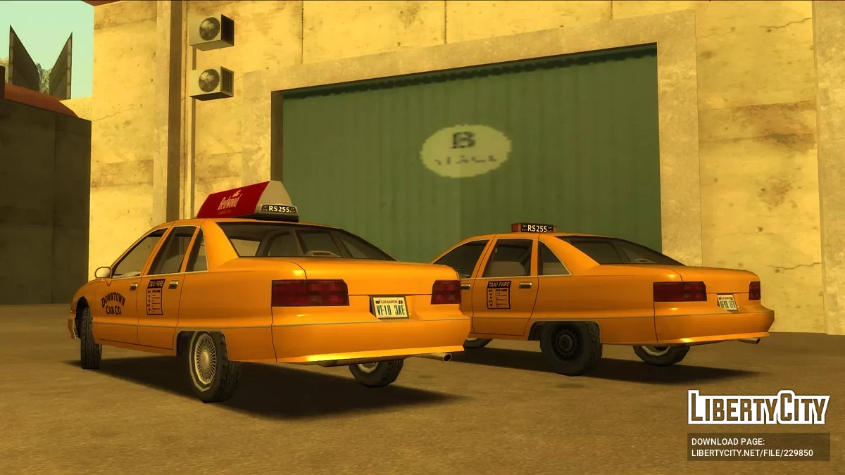 '92 Declasse Premier Taxi / GTA San Andreas
