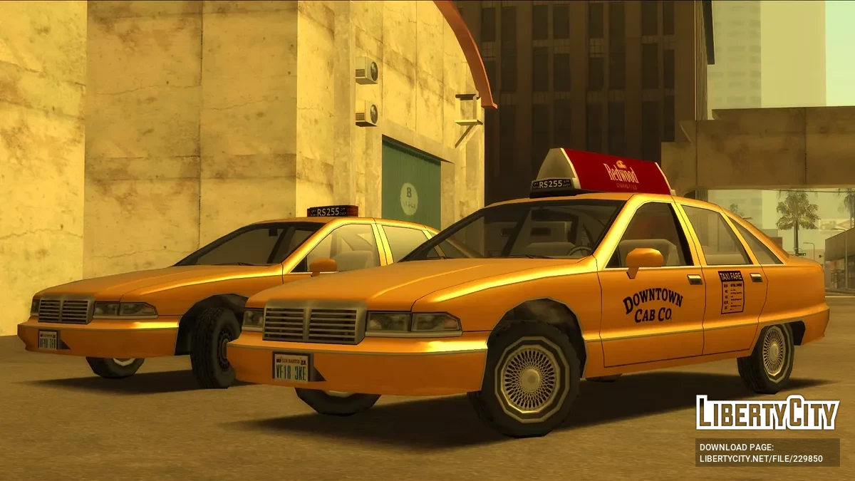 '92 Declasse Premier Taxi / GTA San Andreas