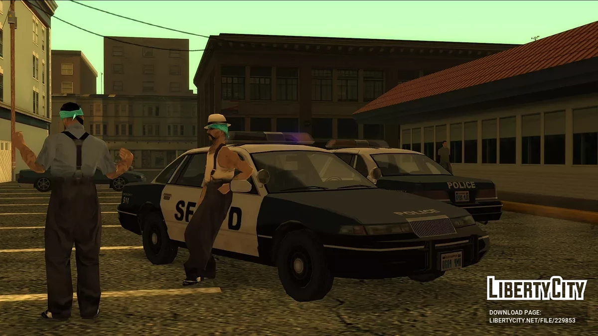 '92 Vapid Merit Police / GTA San Andreas