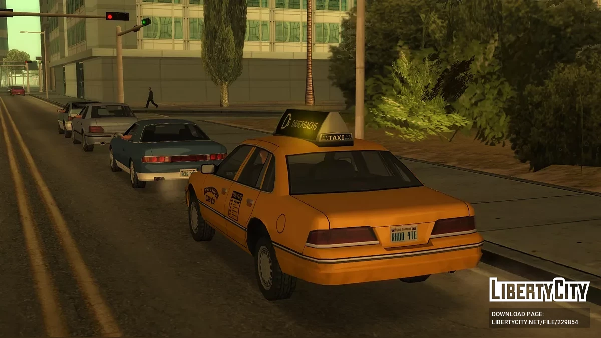 '92 Vapid Merit Taxi / GTA San Andreas