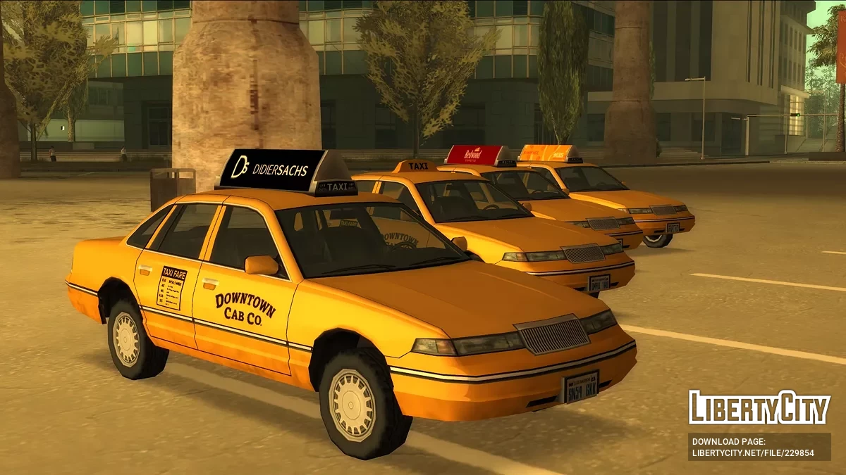 '92 Vapid Merit Taxi / GTA San Andreas