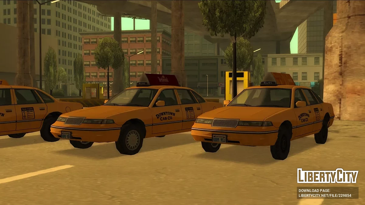 '92 Vapid Merit Taxi / GTA San Andreas