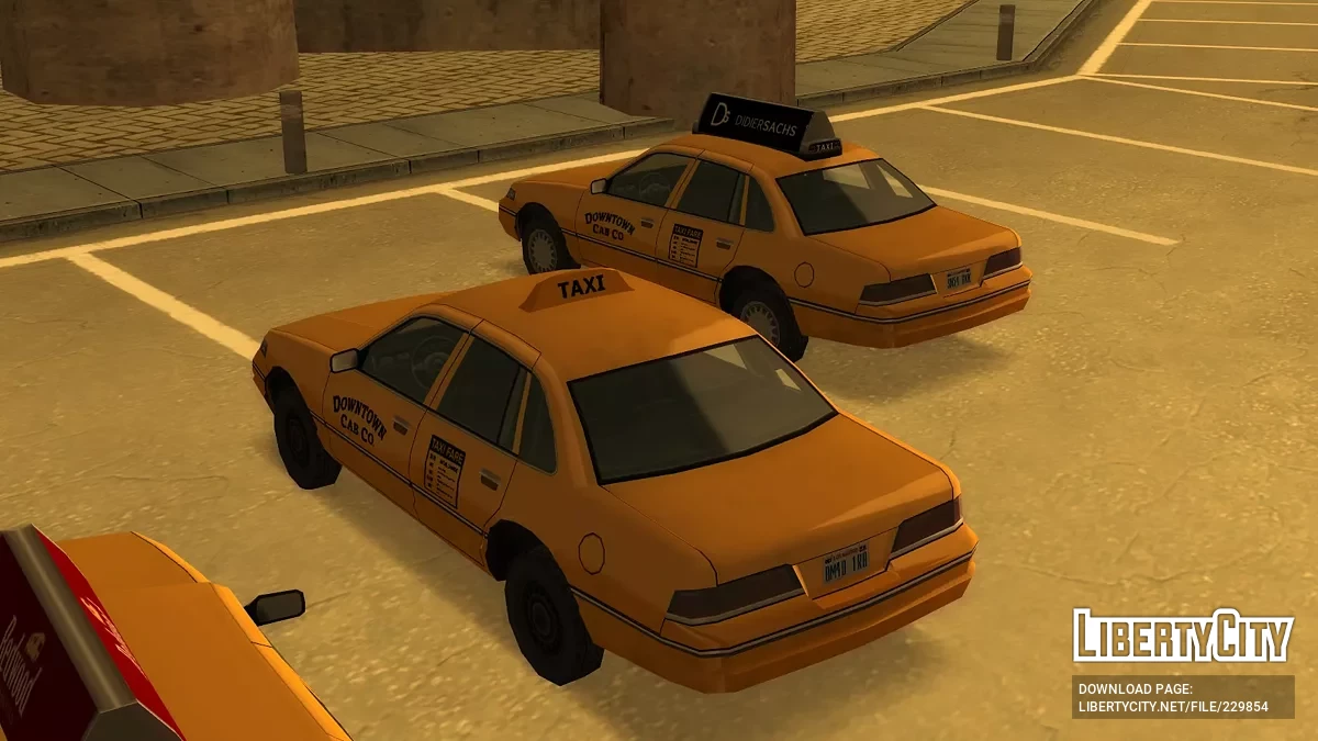 '92 Vapid Merit Taxi / GTA San Andreas