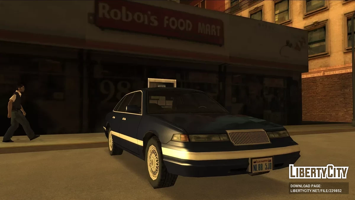 '92 Vapid Merit / GTA San Andreas