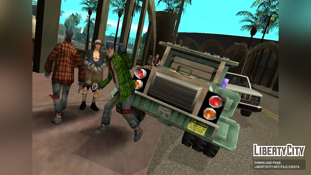 Грузовик Бумстар / GTA San Andreas