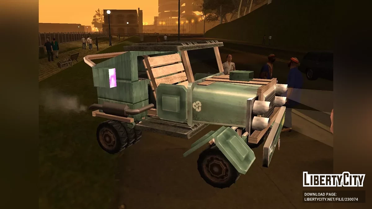 Грузовик Бумстар / GTA San Andreas