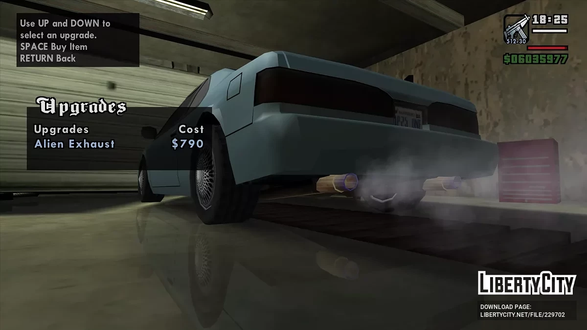 Настраиваемое Счастье (Расширенные Опции Тюнинга) / GTA San Andreas