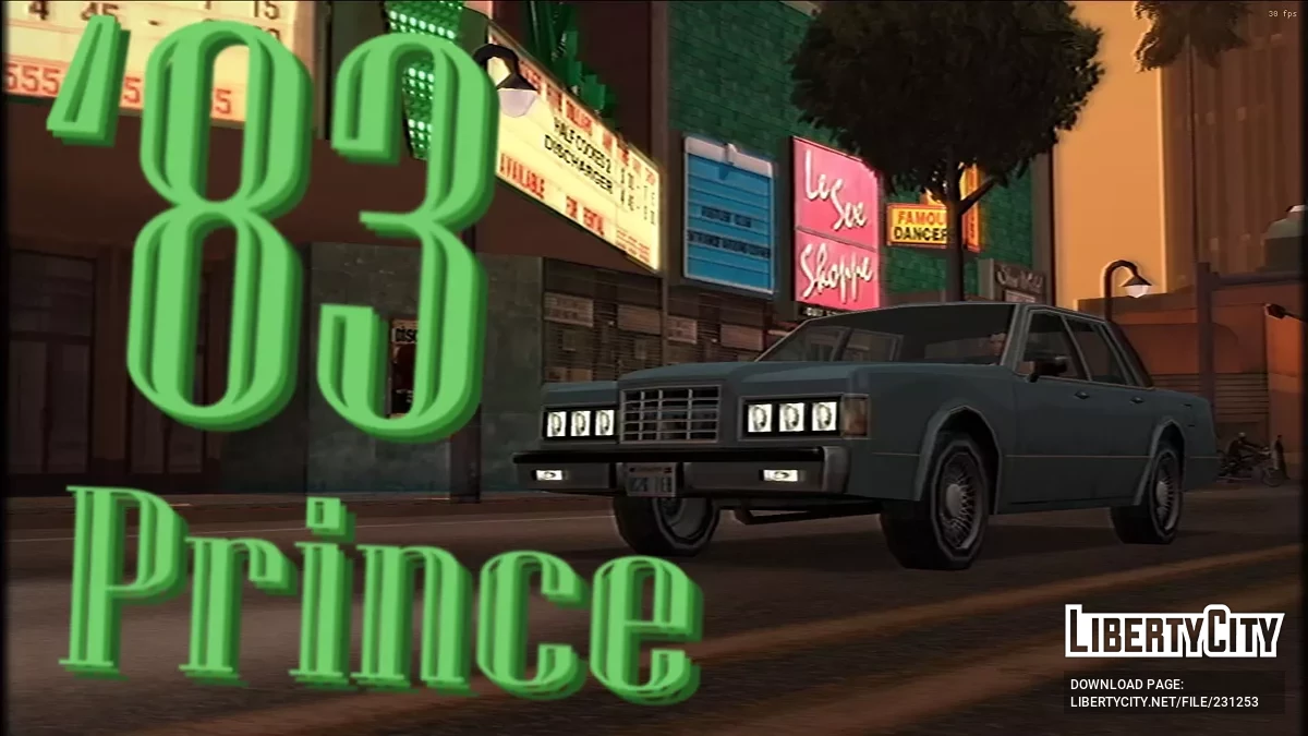 '83 Prince Pack / GTA San Andreas