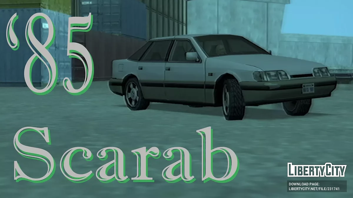 '85 Scarab / GTA San Andreas