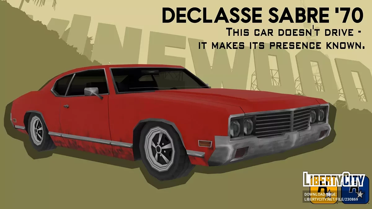 Declasse Sabre '70 / GTA San Andreas