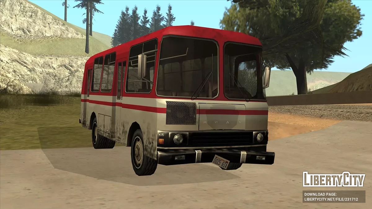 MiAZ Tomsk / GTA San Andreas
