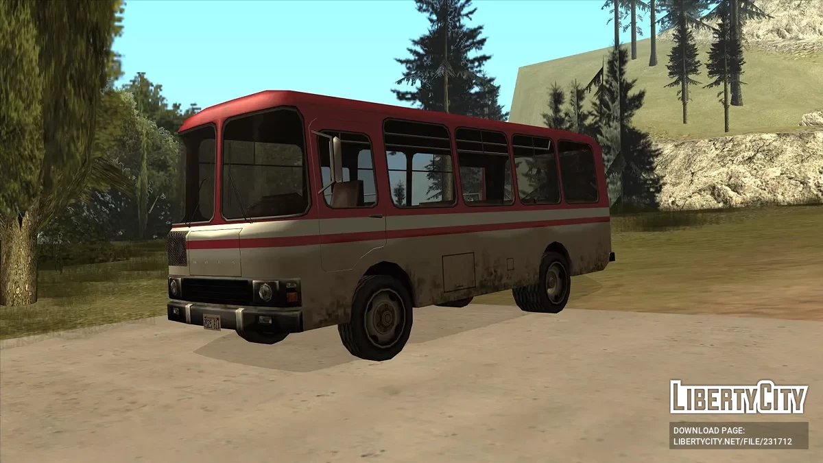 MiAZ Tomsk / GTA San Andreas