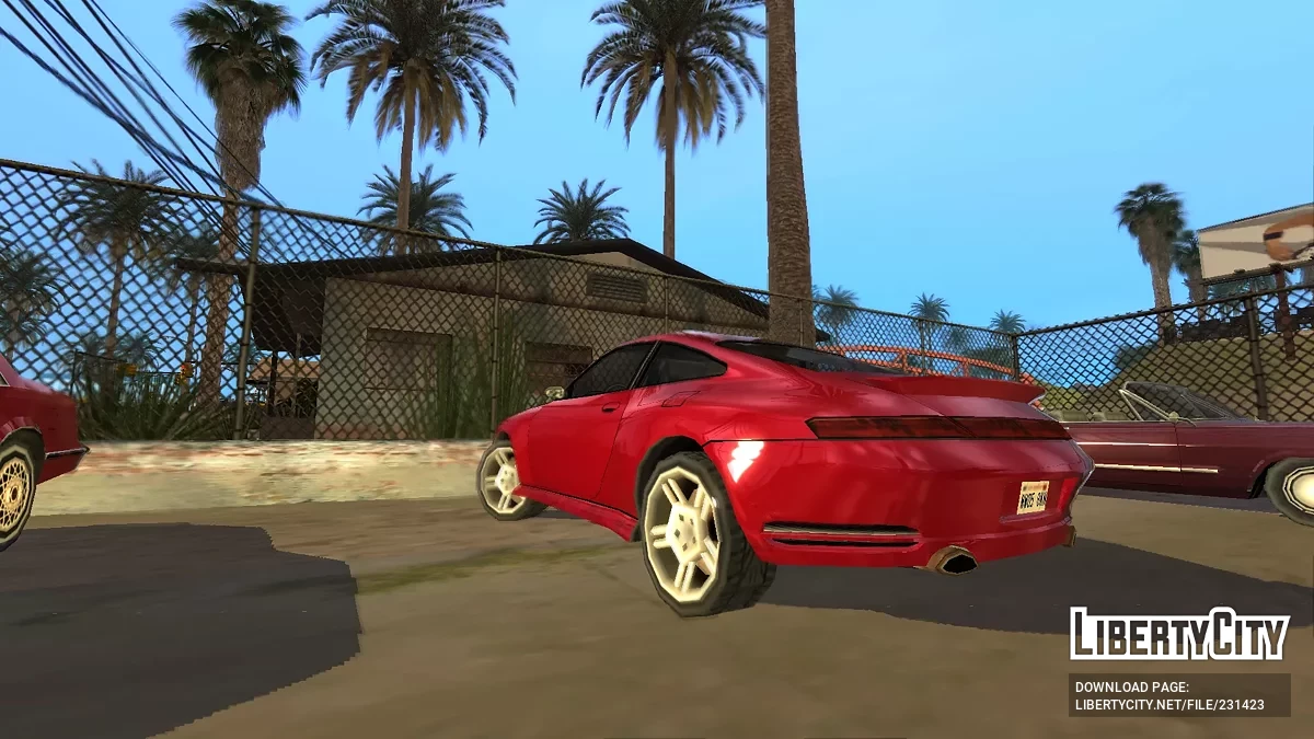 Pfister Comet SR (без спойлера) / GTA San Andreas