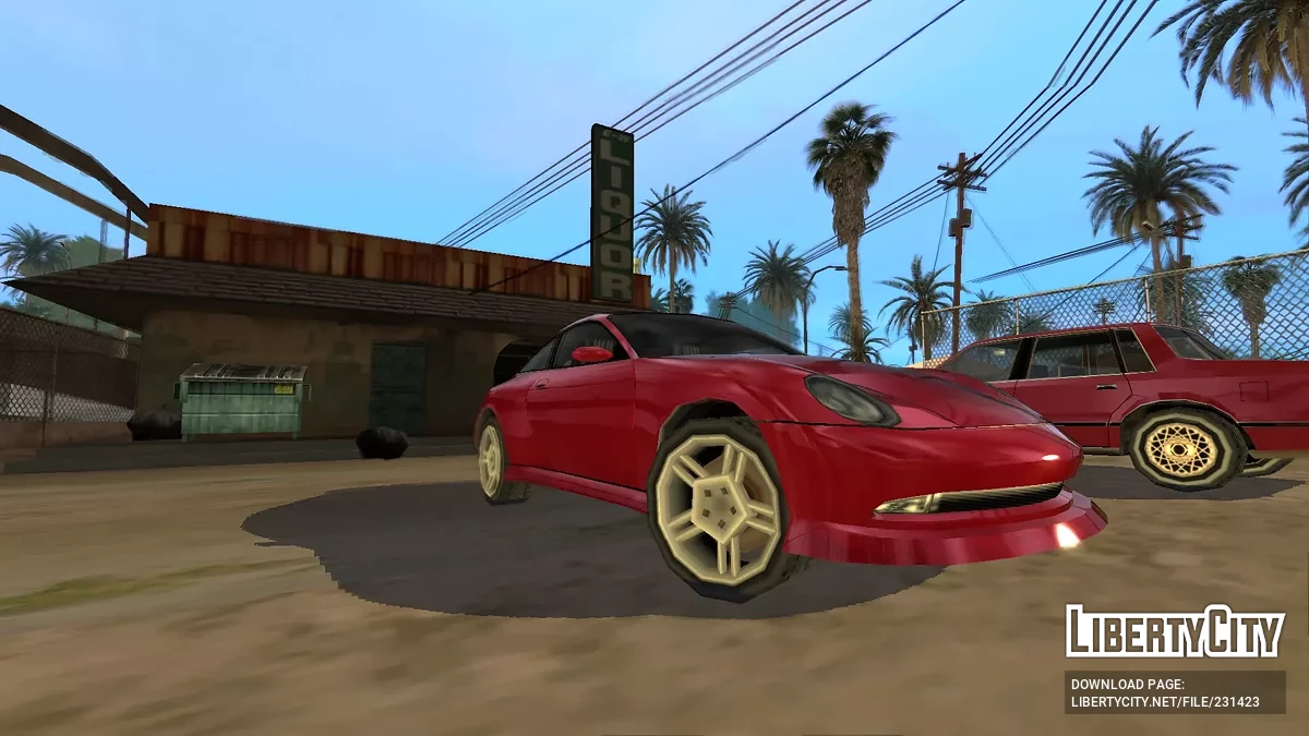 Pfister Comet SR (без спойлера) / GTA San Andreas