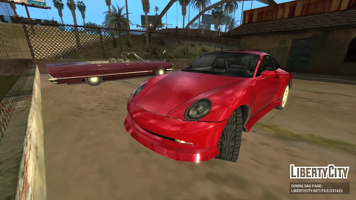 Pfister Comet SR (без спойлера) / GTA San Andreas