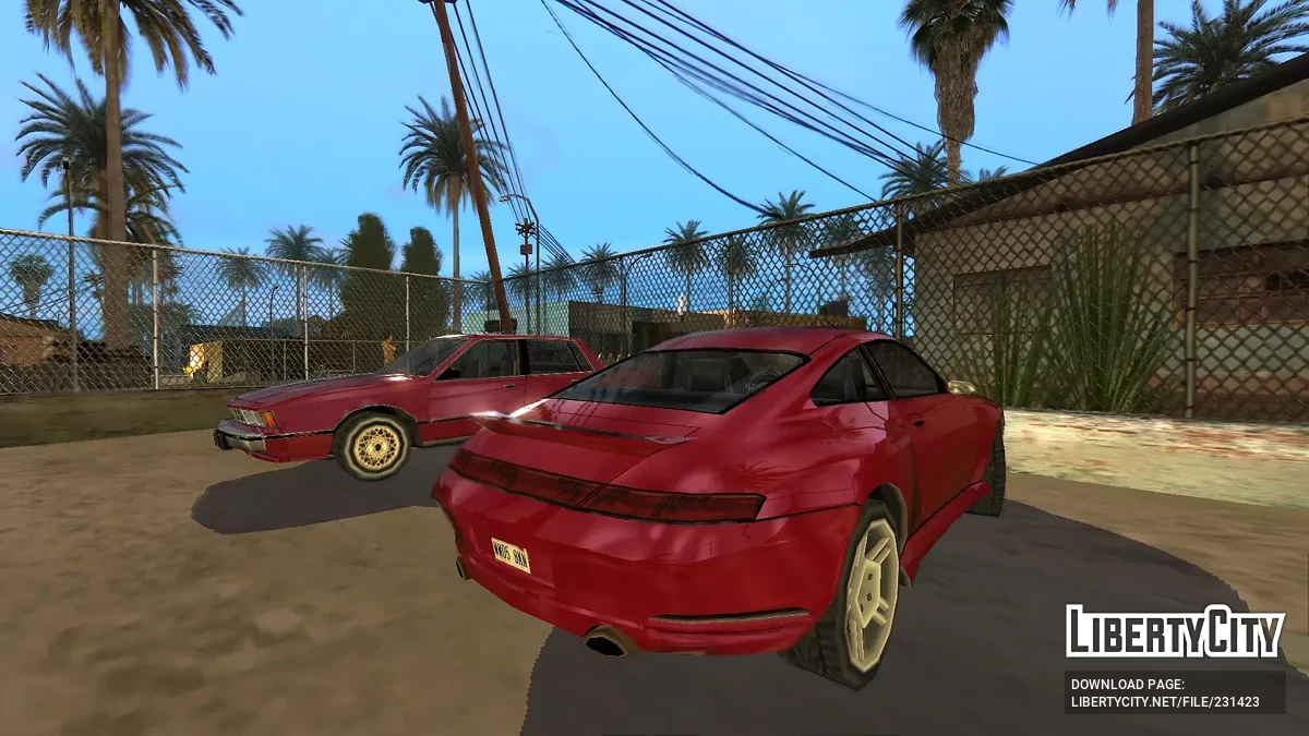 Pfister Comet SR (без спойлера) / GTA San Andreas