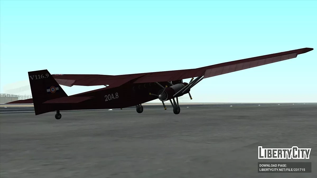 Vichy V.116.9 / GTA San Andreas