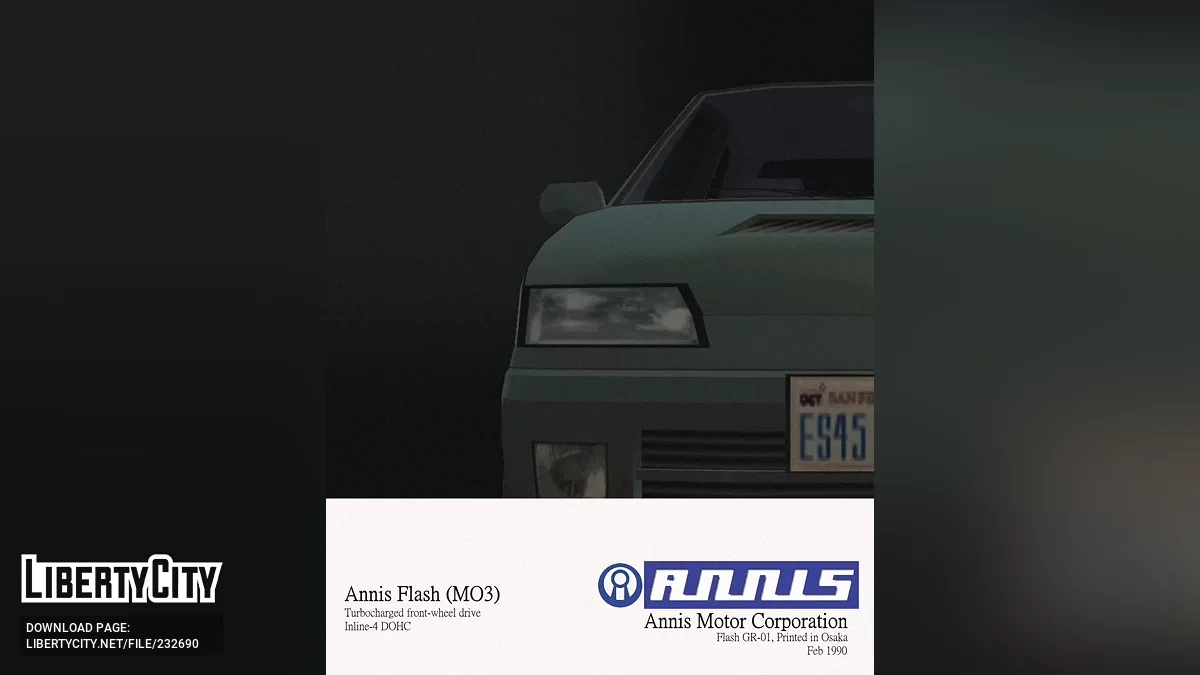 1990 Annis Flash / GTA San Andreas