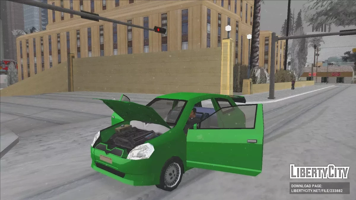 Karin Yannick 1997 года (стиль SA Toyota Yaris) / GTA San Andreas