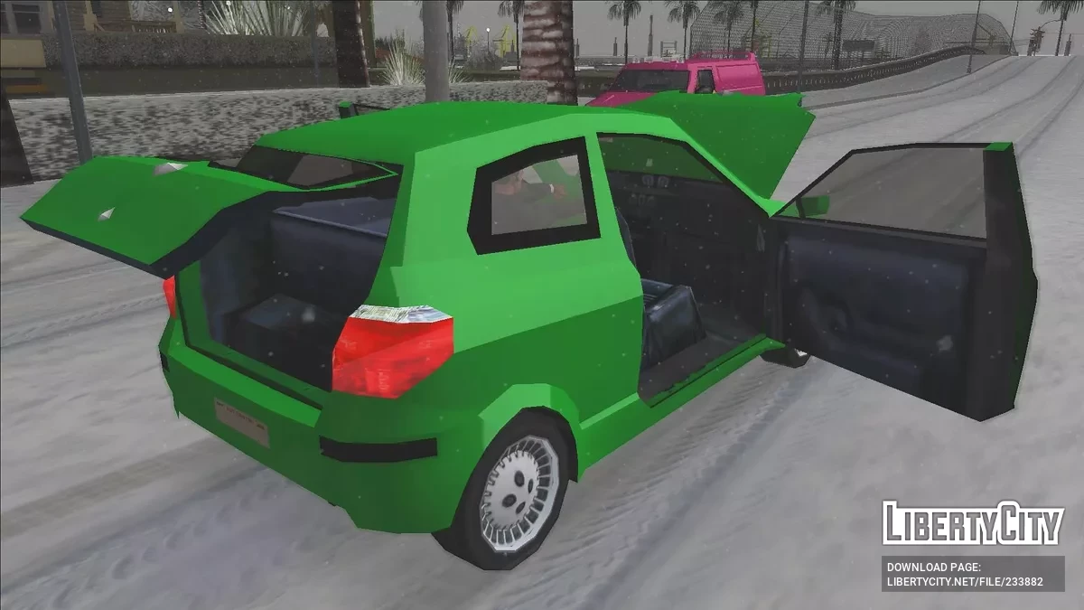 Karin Yannick 1997 года (стиль SA Toyota Yaris) / GTA San Andreas